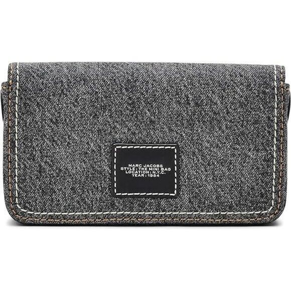 Marc Jacobs The Denim Chain Mini Bag - Black Wash